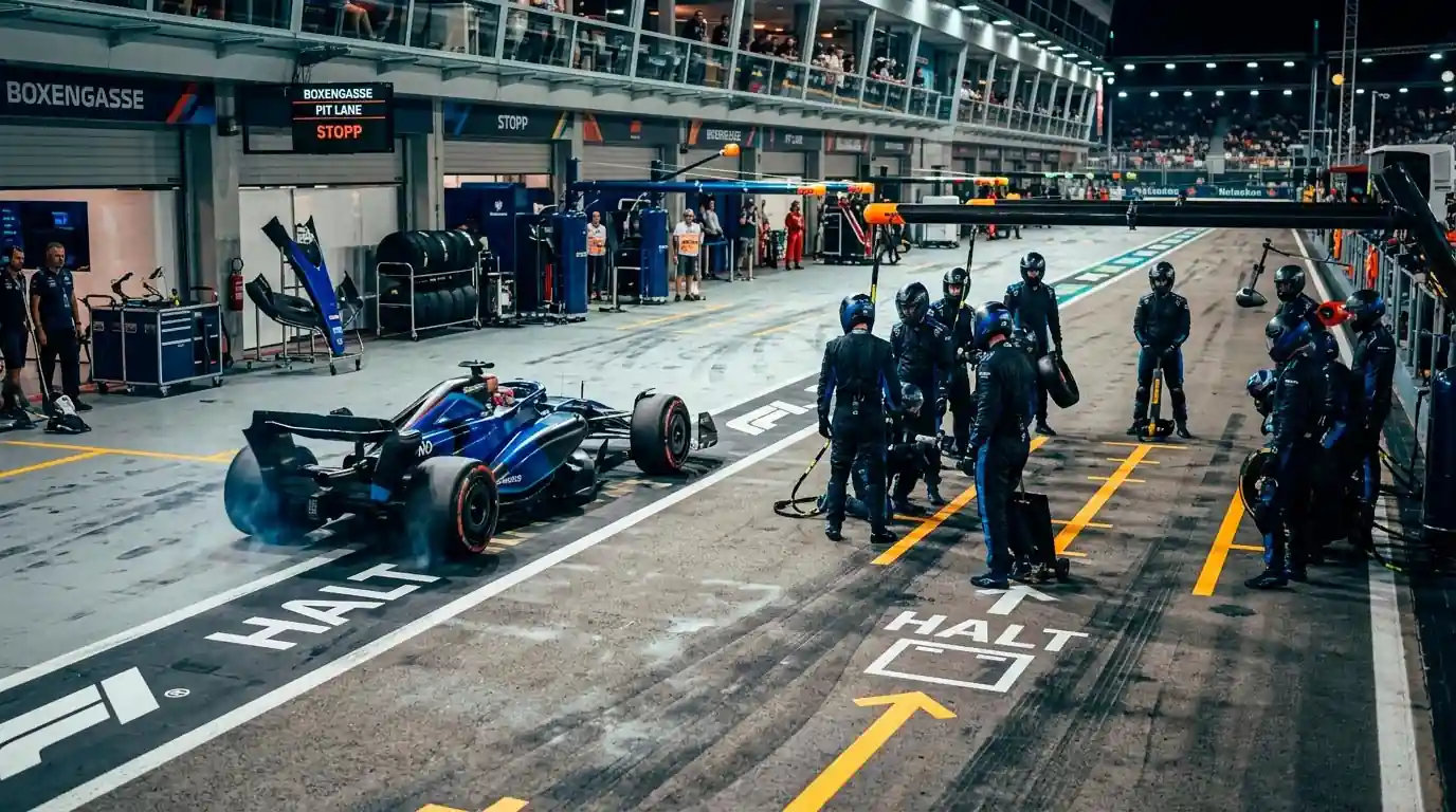 F1 Boxenstopp beeinflusst Livequoten direkt — Quotenverschiebung nach Pit Stop in Echtzeit