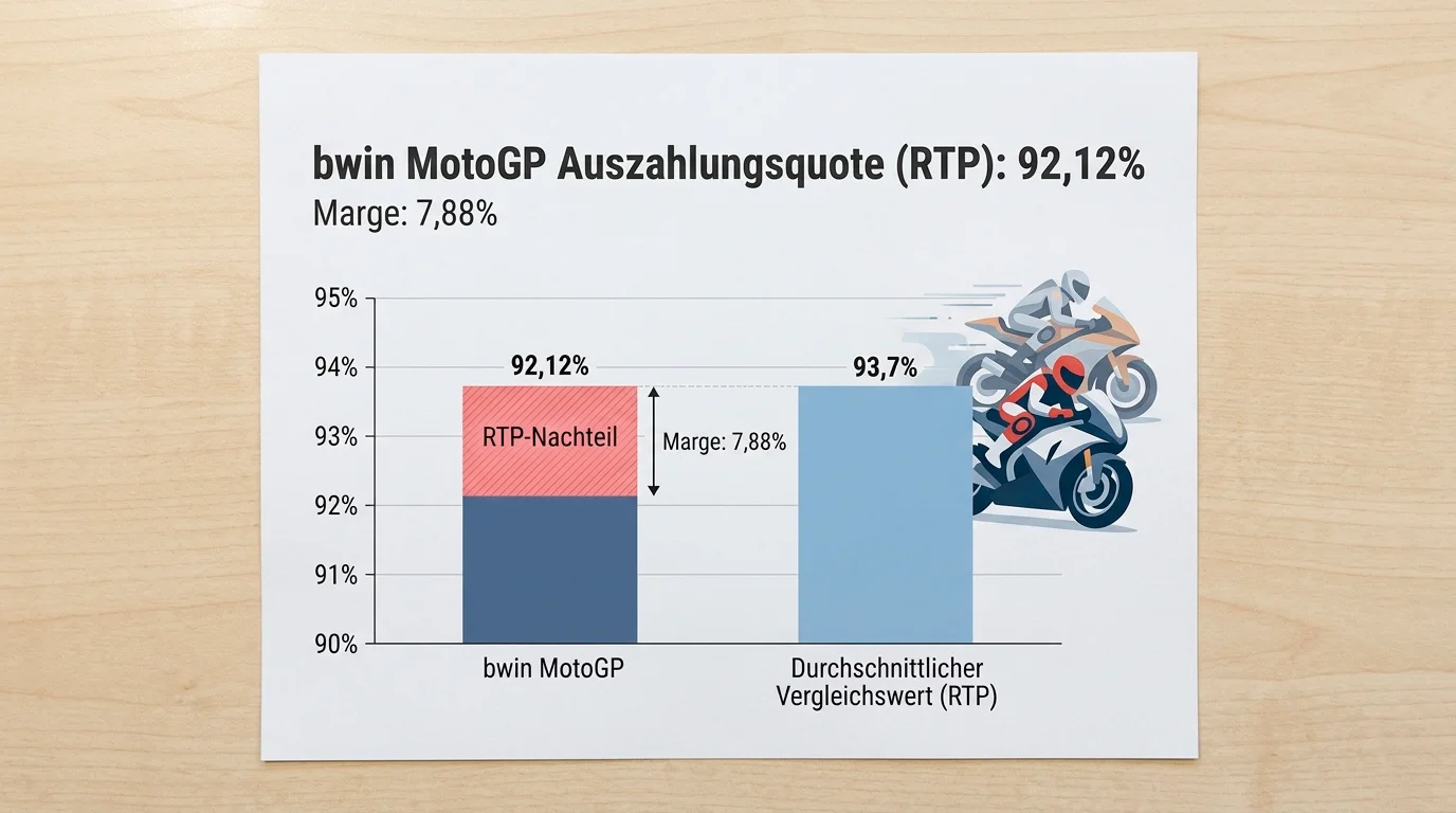 bwin MotoGP-Wetten RTP von 92,12 Prozent im Anbietervergleich: Margin-Analyse für Motorsport-Wetter