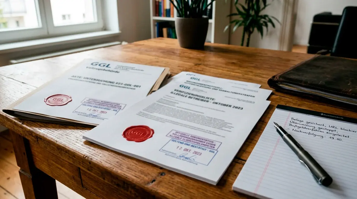 GGL Durchsetzungsmaßnahmen 2024 — Untersagungsverfahren, Geo-Blocking und Werbebeschränkungen gegen illegale Anbieter