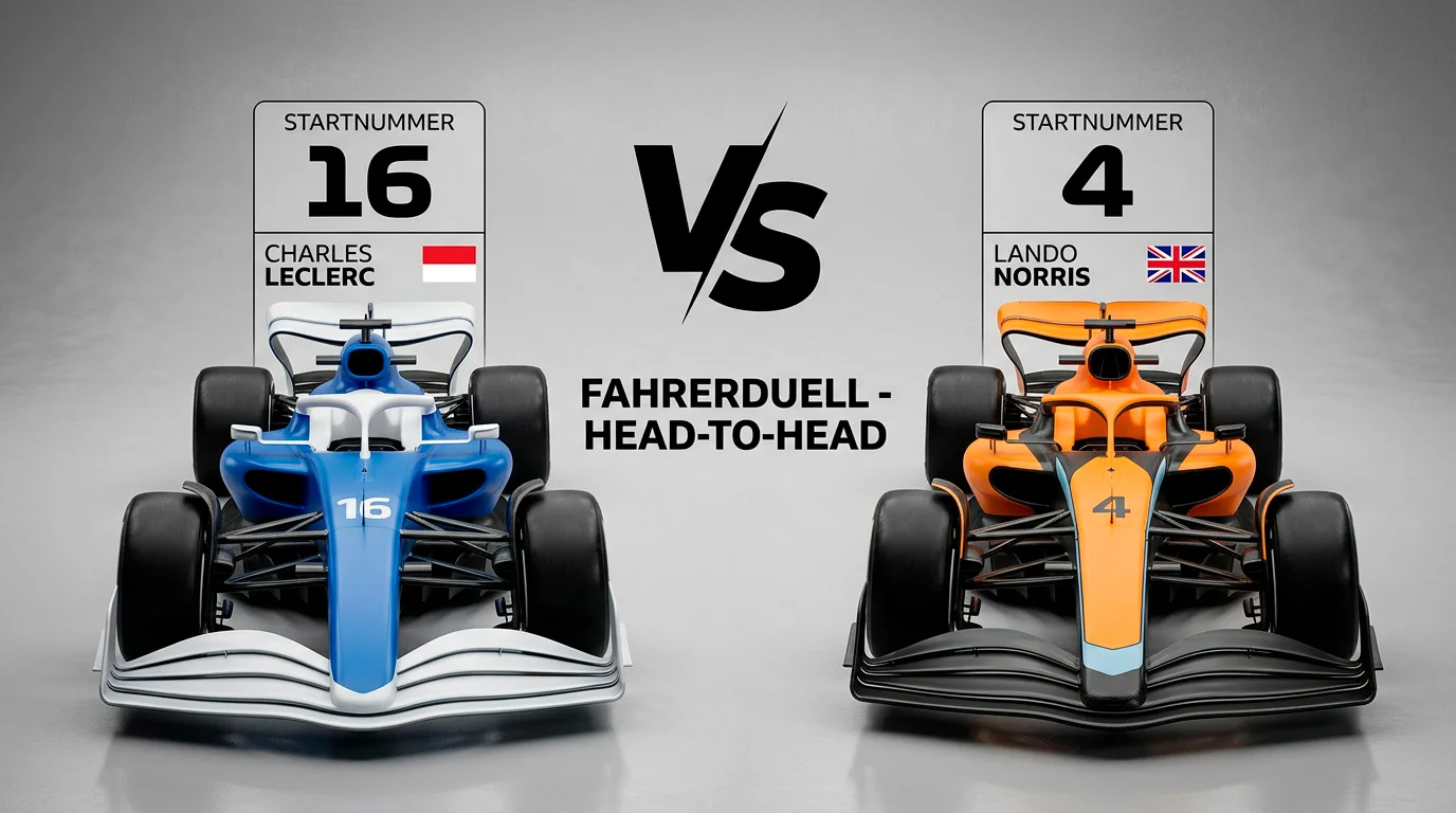 Head-to-Head-Wetten Motorsport: Zwei Fahrer im direkten Duell beim Formel-1-Rennen