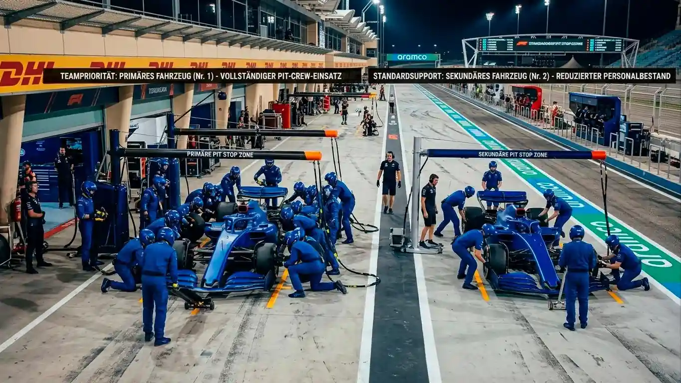 Teamstrategie-Einfluss auf Head-to-Head-Ergebnisse im Motorsport — Boxenstopp-Reihenfolge und Fahreranweisung