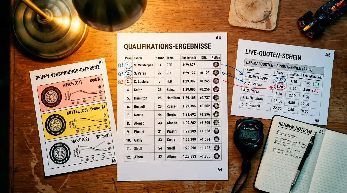 Strategie MotoGP Sprint-Wetten Live-Wetten Qualifying Reifenwahl historische Leistung Analyse 2026