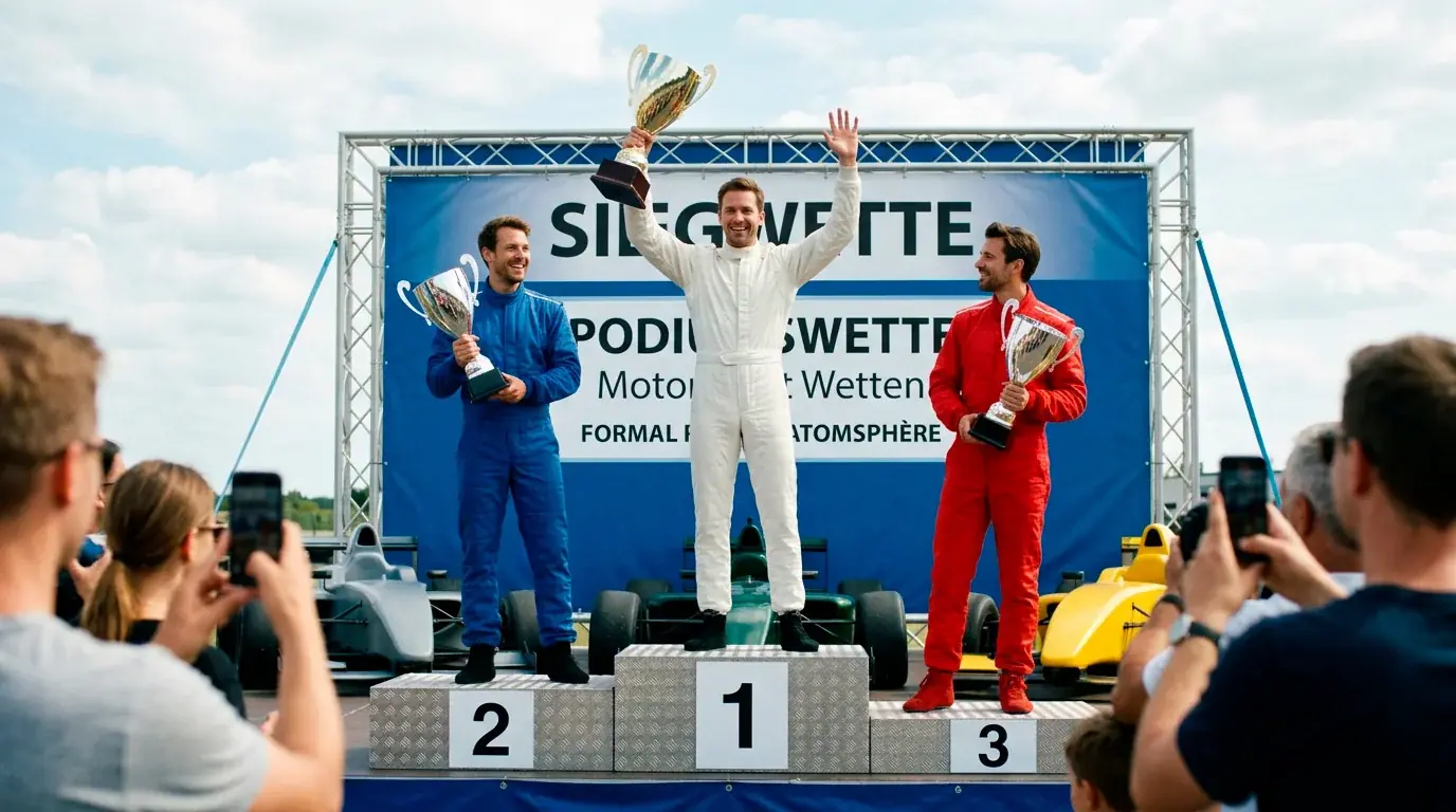 Motorsport Grundwettarten: Siegwette, Podiumswette und Outright-Wetten erklärt — Quotenbereiche und RTP im Vergleich