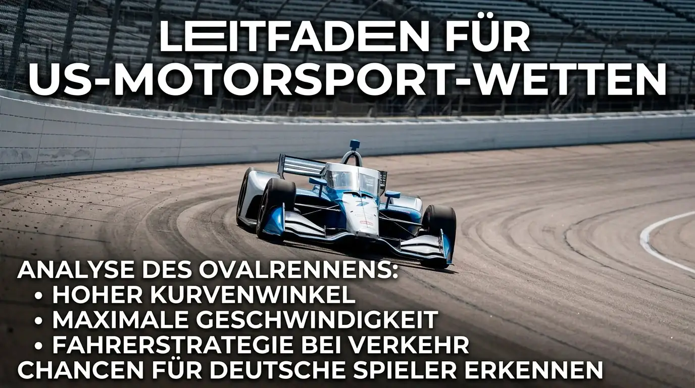 IndyCar und amerikanischer Motorsport bei deutschen GGL-Wettanbietern — Verfügbarkeit, Markttiefe und Indy 500