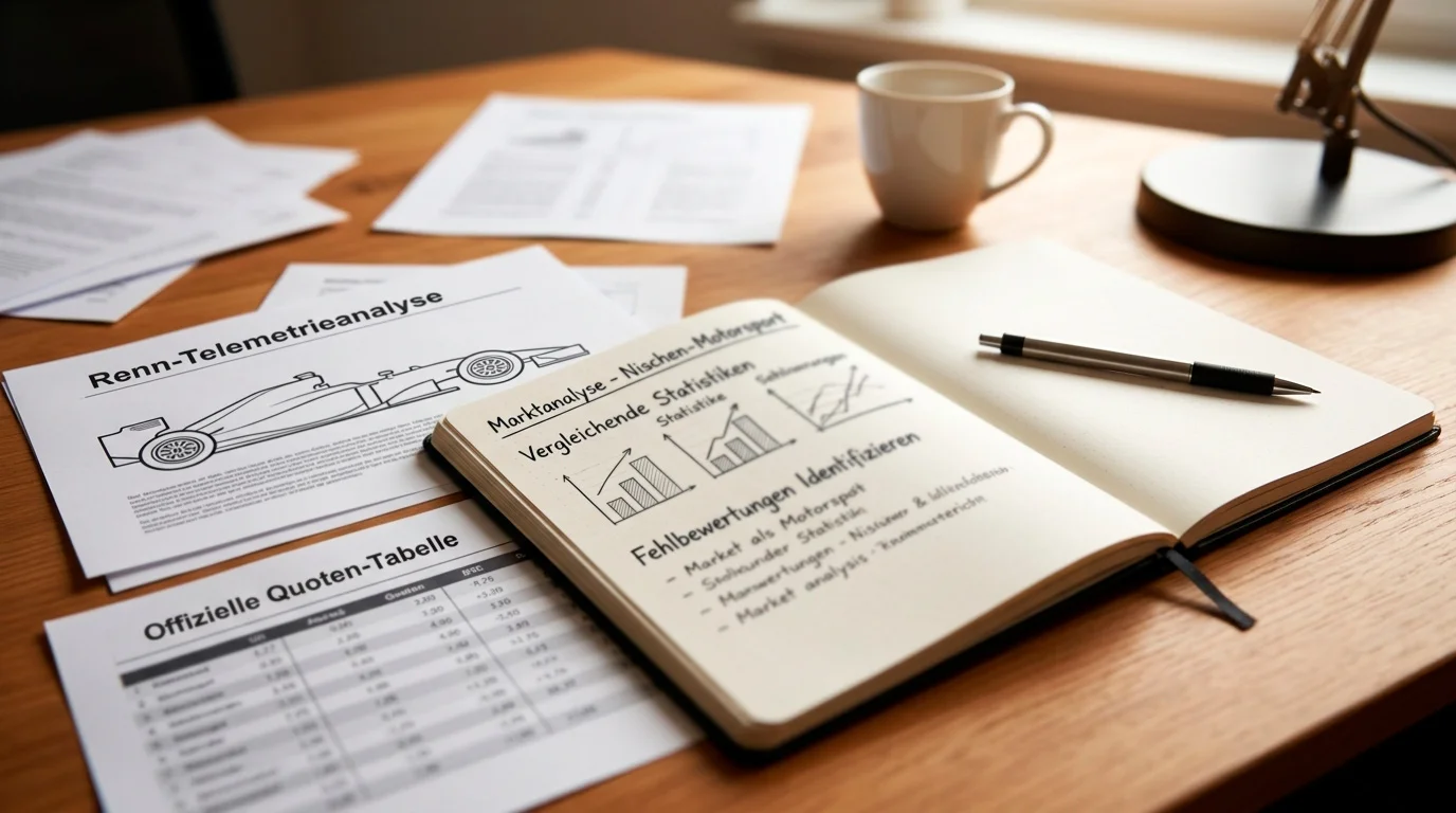 Strategie für Nischen-Motorsport-Wetten — Informationsvorsprung nutzen, ineffiziente Quoten identifizieren und LUGAS-Limit beachten