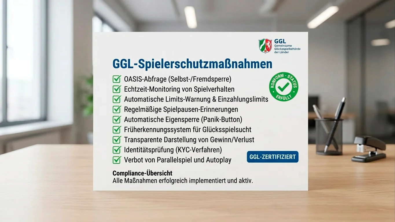 GGL-Pflichten für lizenzierte Sportwetten-Anbieter beim Spielerschutz: Sperring, Monitoring und Sozialkonzepte