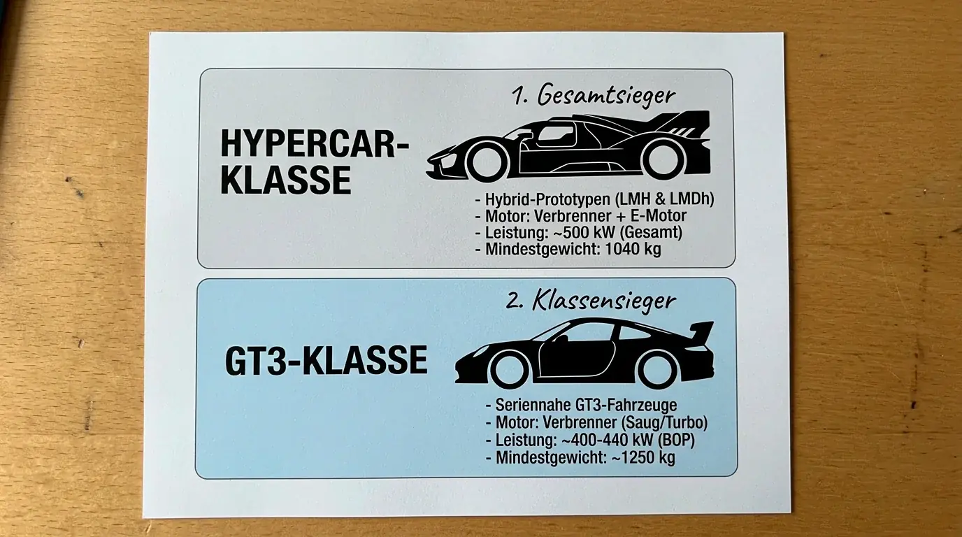 WEC Klassen Hypercar GT3 Format Klassensieger Wette Langstreckenrennen Le Mans 2026 Sportwetten